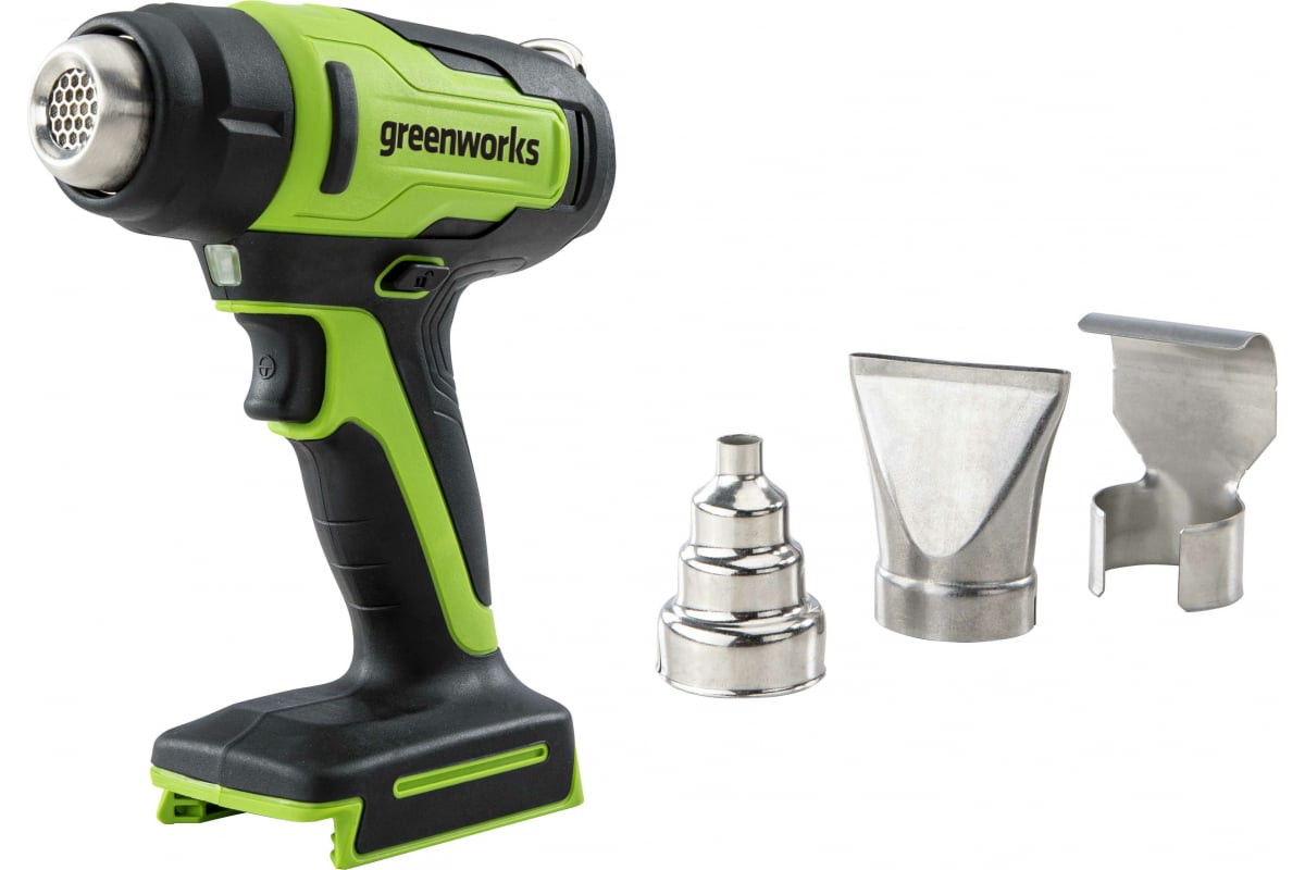 Фен акк. G24HG, 24V без акк. и з/у,  GreenWorks 3400207