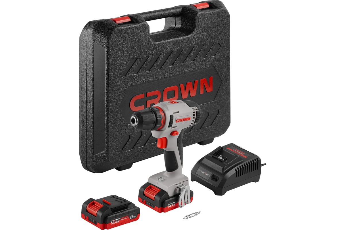 Акк. шуруповерт CT21082H-2 BMC CROWN кейс