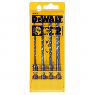 Набор буров SDS+ 4шт DeWALT DT9702