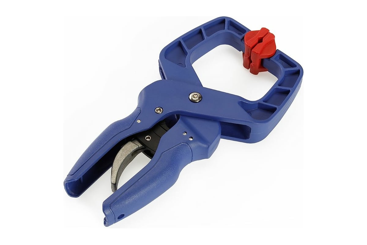 Зажим Workpro 100мм пружин. с храп.механизм. WP232015