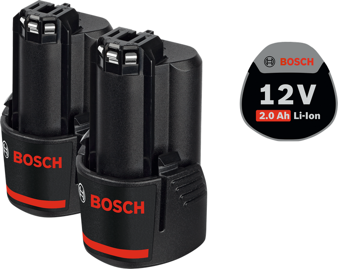 Набор из 2х аккум. 10,8В 2.0А/ч BOSCH 1600Z00040