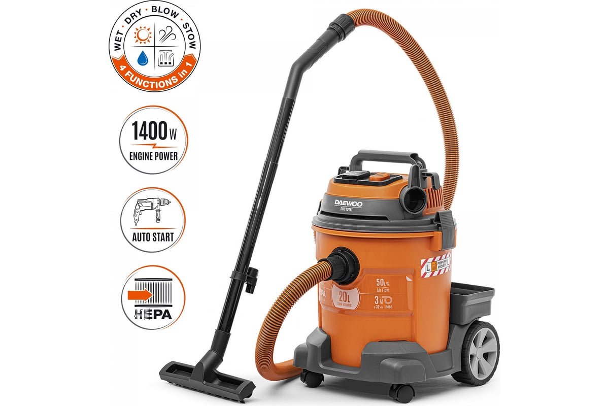 Пылесос DAEWOO DAVC 2014S