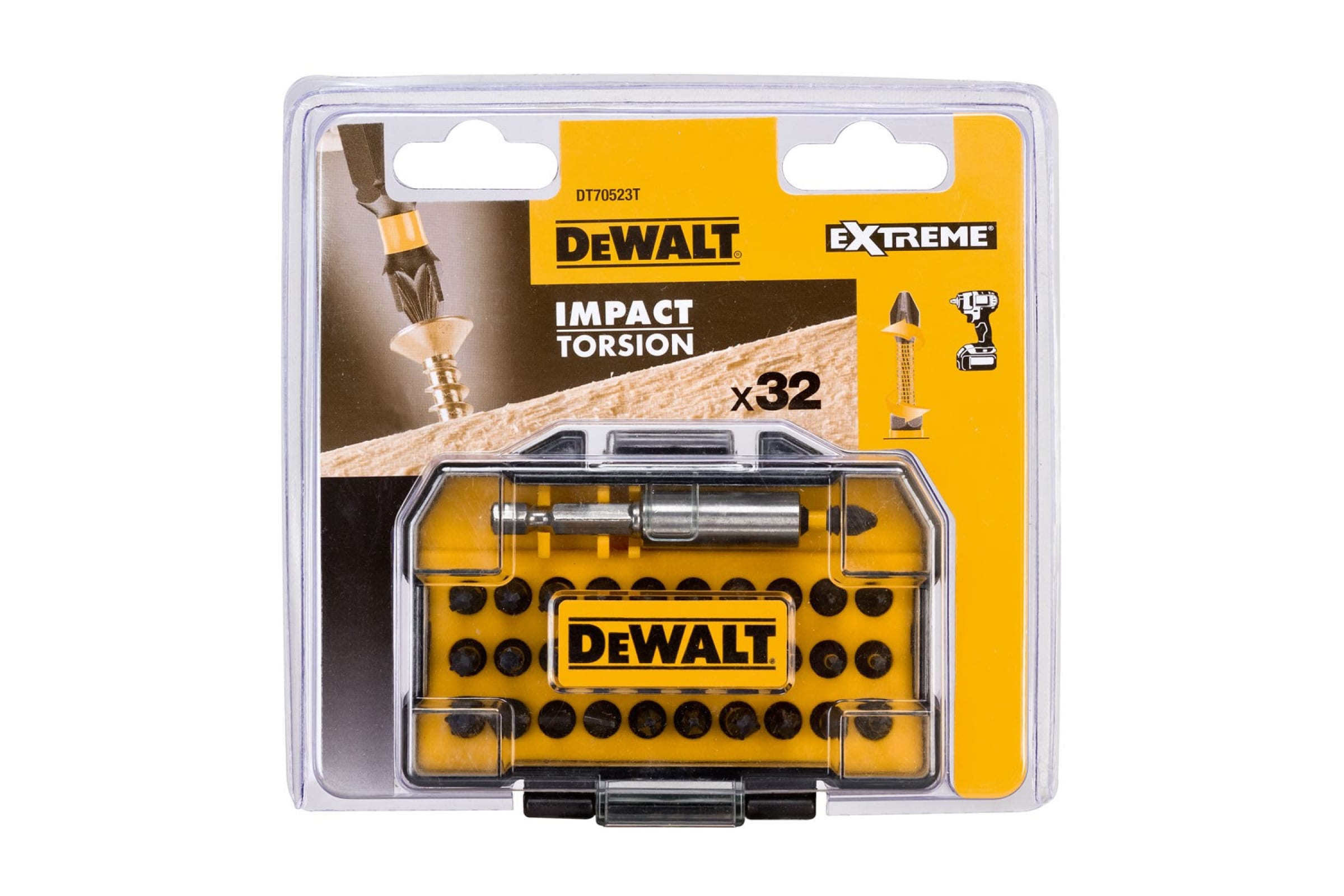 Набор бит DeWALT 32пр. DT70523T-QZ Extreme Impact Torsion