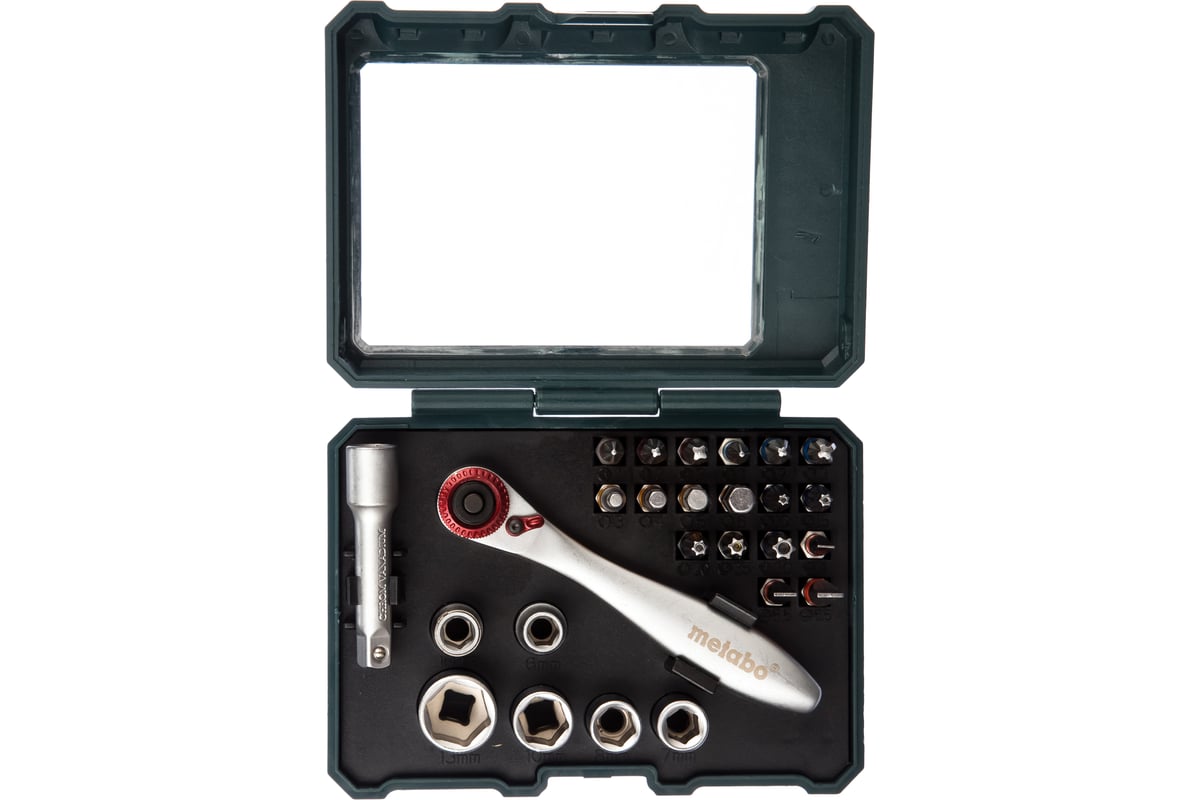 Набор бит и головок Metabo 26пр. 626701000