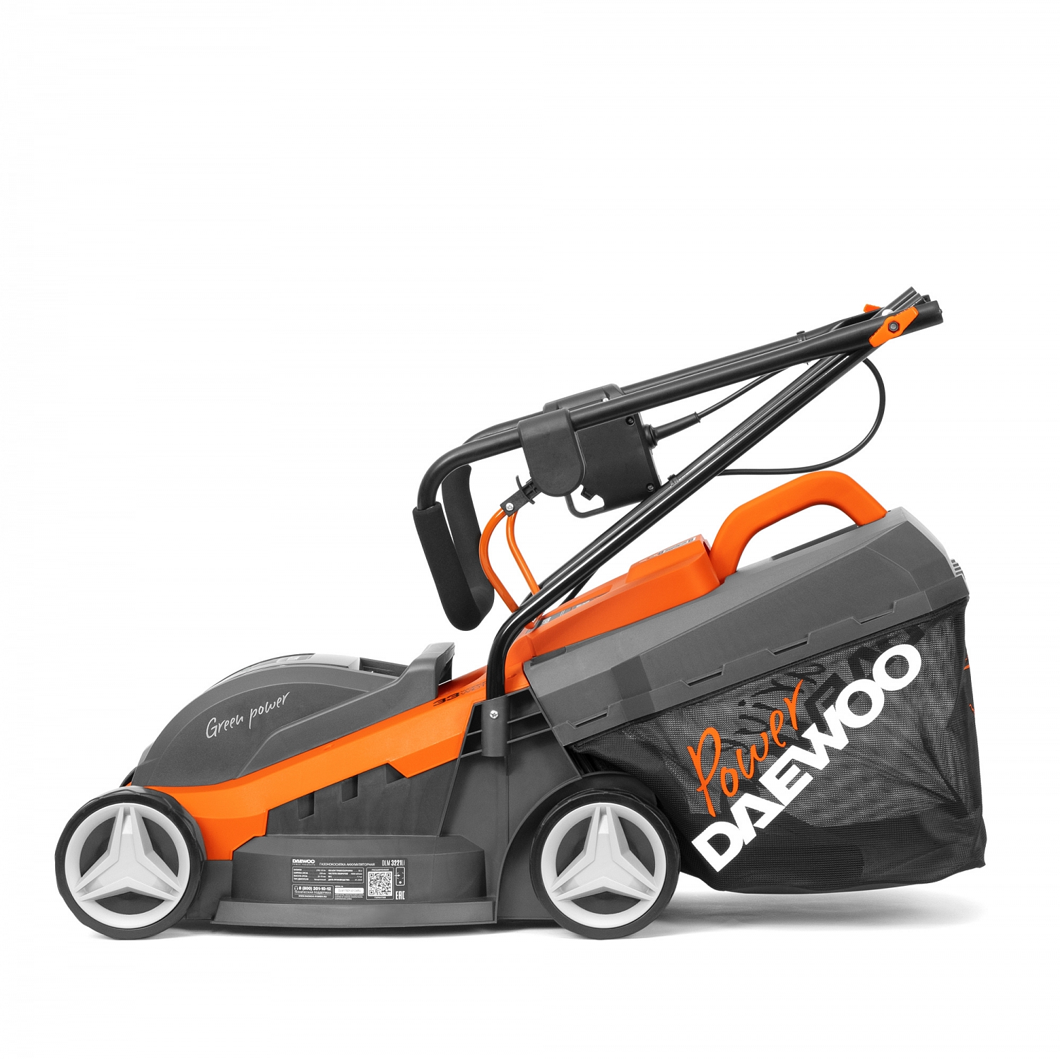 Газонокосилка акк. DAEWOO DLM 3221 Li SET с акб. и з/у