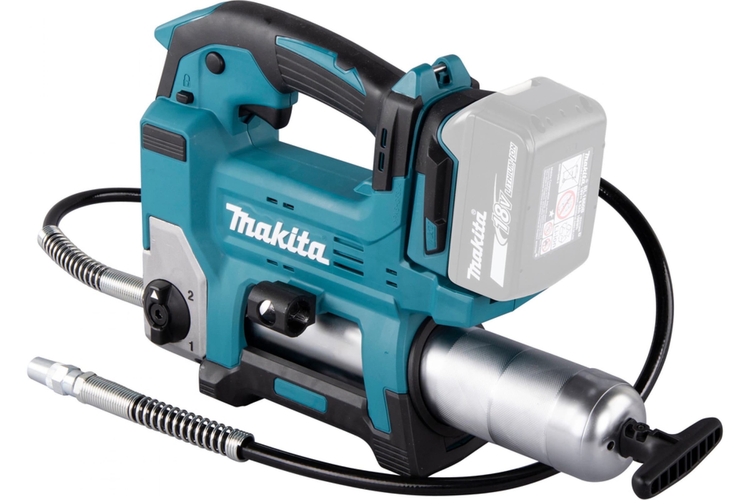 Акк. пистолет смазочный 18В DGP180Z +акк.2шт.BL1850B+з/у DC18RС Makita