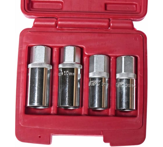 Набор шпильковертов 6-12мм JTC 1/6/24 4шт.(кейс) JTC-3119 