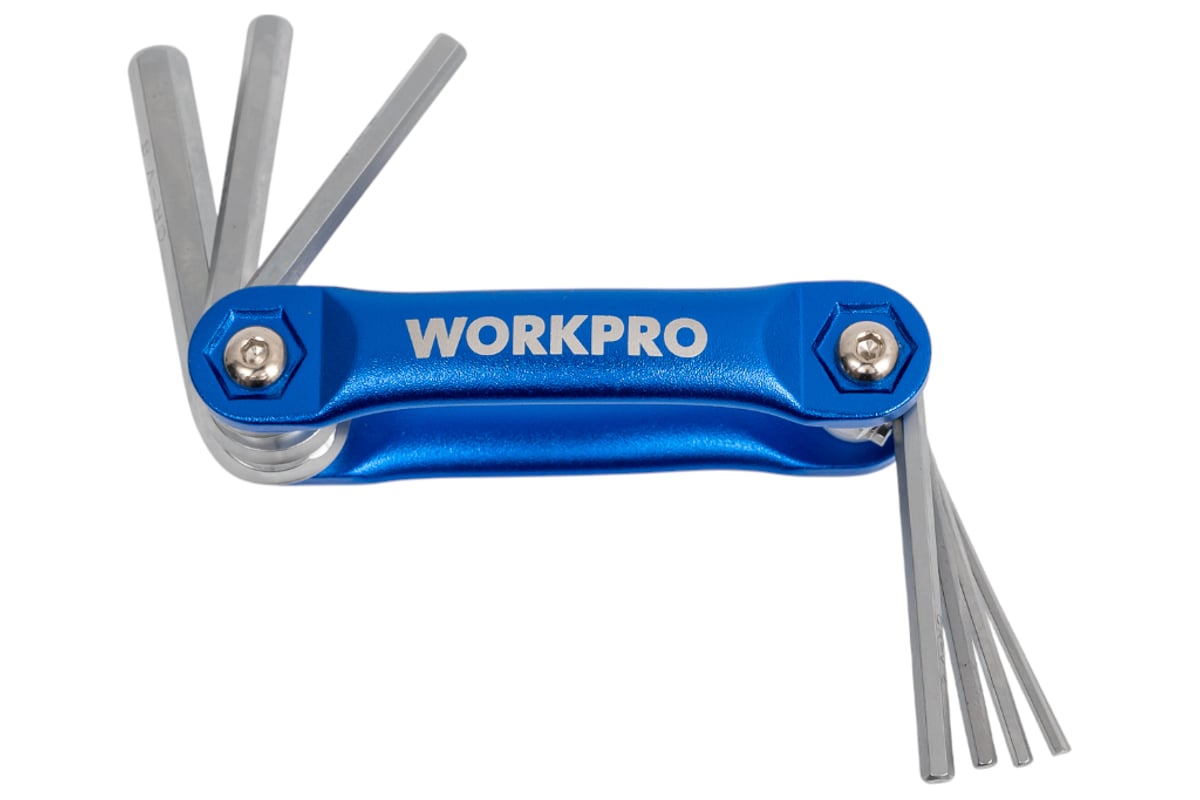 Набор имбус.HEX PRO CR-V 9шт. складной Workpro WP222024