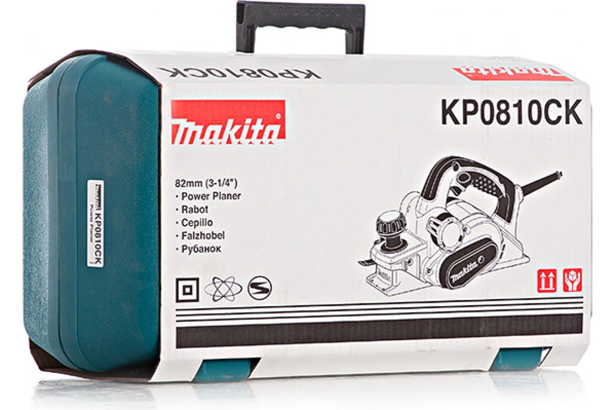 Рубанок KP0810CK Makita кейс