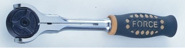 Трещотка 1/4" 72зуб с поворотн голоак. FORCE 802223