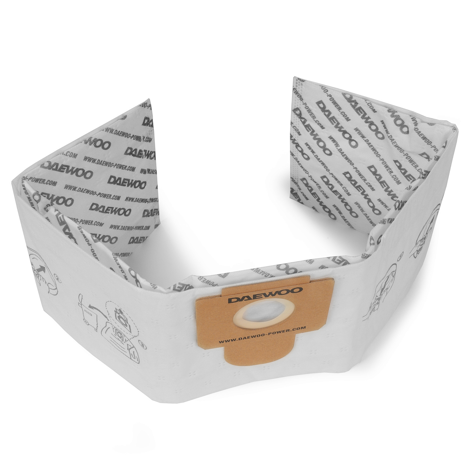 Пылесборник синт. DAVC 20TBH DAEWOO 3шт. (DAVC 2000(S)