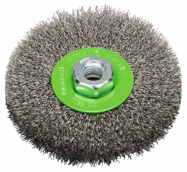 Щетка-диск M14 0.3х115мм INOX пучки BOSCH 2608622107