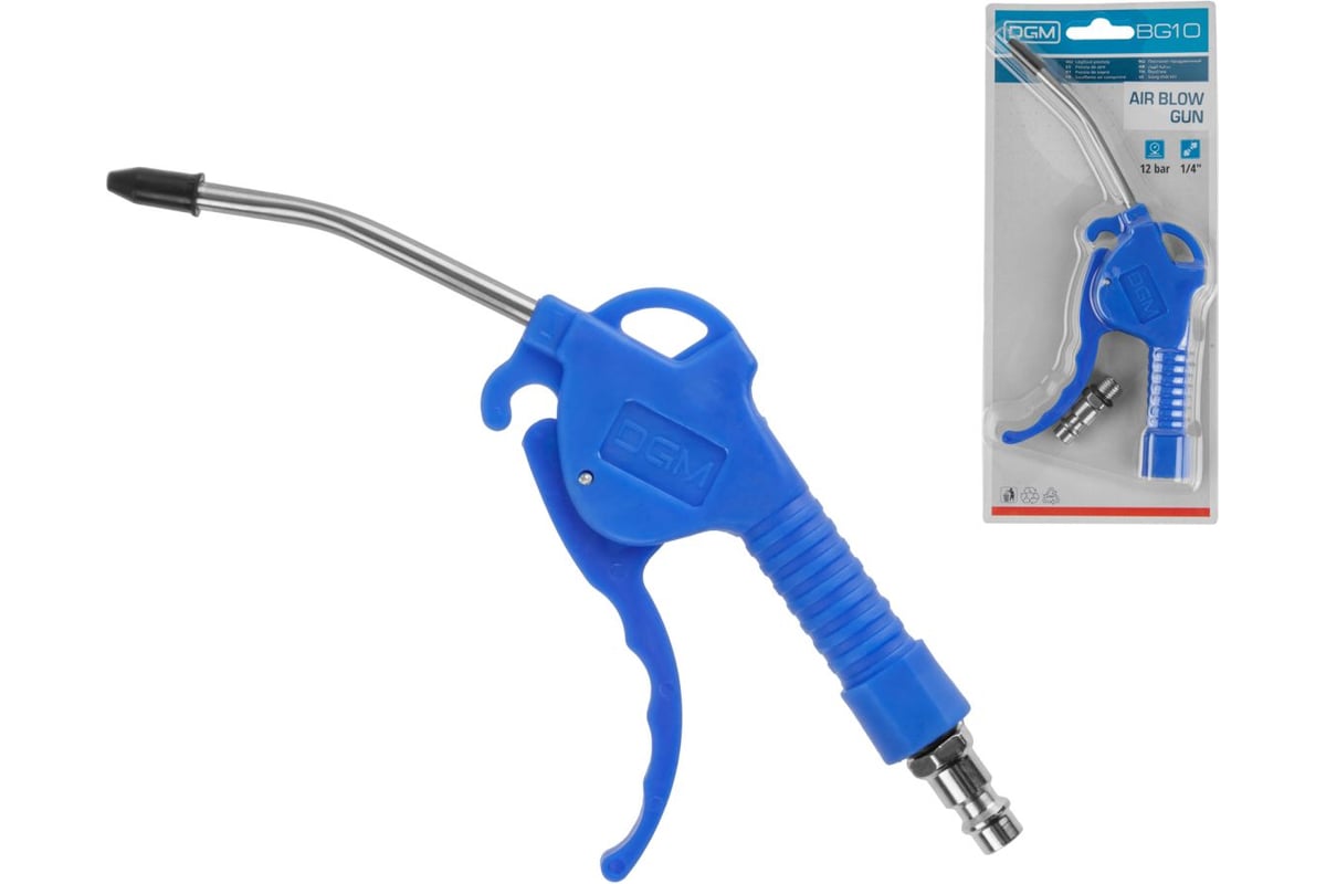 Пистолет продувочн. DGM BG10 DG4018-3 пневм.
