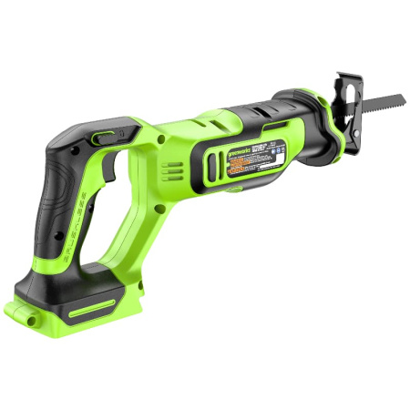 Сабельная пила акк. GreenWorks GPT-BLRS-1 24V, 4Ач и З/У бесщет. 1200607CUB