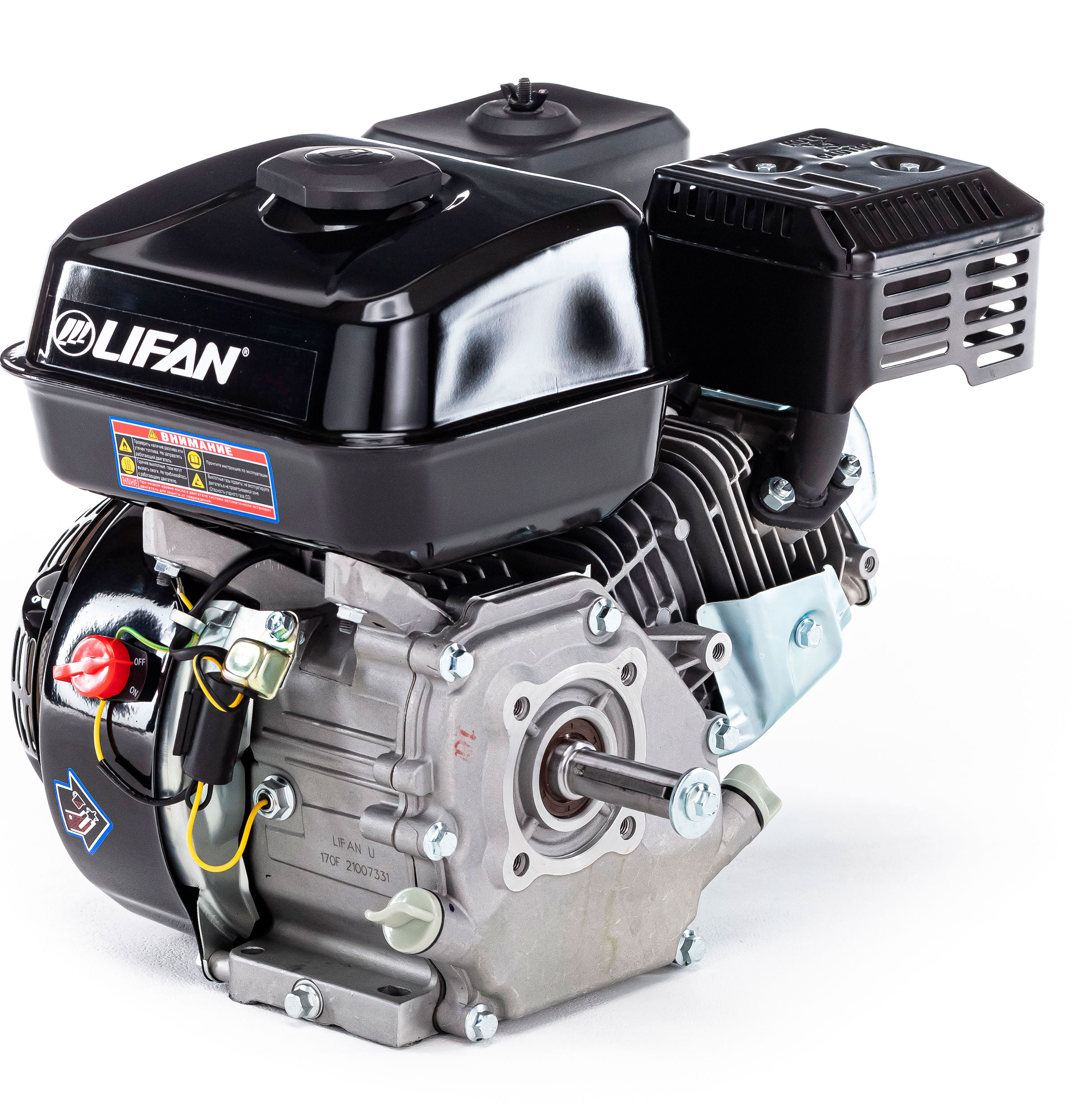 Двигатель бенз. 170FM 7 л.с Lifan  D19