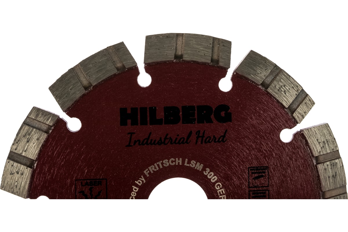 Алм. диск 125*22.2 Hilberg Industrial Hard HI802