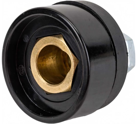 Разъем сварочный панельный 35-50 мм2 DX50 Solaris (мама) WA-2476 1шт.