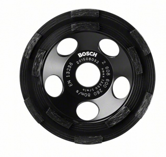 Алм.чашка абр.125РР BOSCH 2608600260