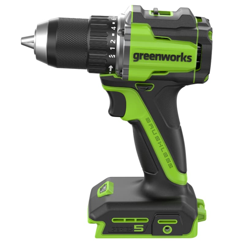 Дрель акк. GreenWorks DD560 24V, 2х2Ач и З/У бесщеточ. 3708407CUC