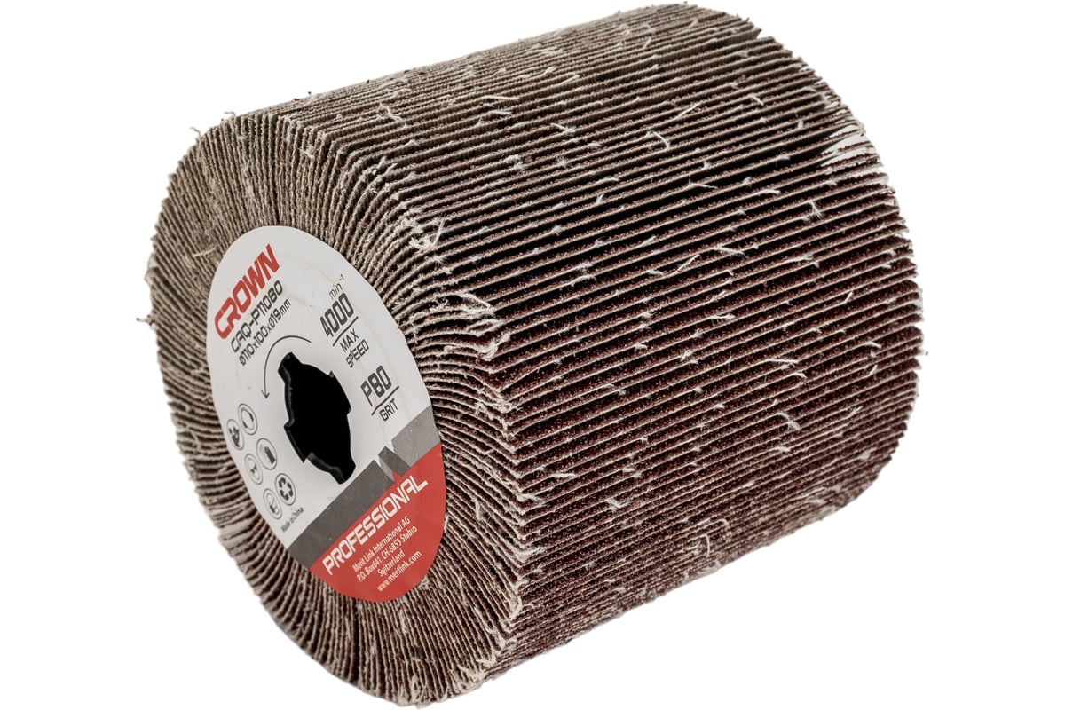 Щетка д/брашировки 110мм CAQ-P11080 P80 CROWN