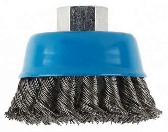 Щетка-чаша М14 0,5х 90мм вит.сталь BOSCH 1608614001