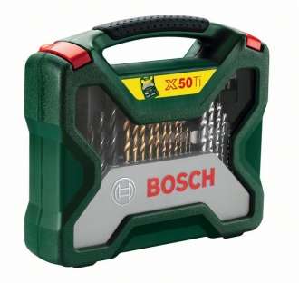 Набор оснаст. X-Line 50пр Titanium BOSCH 2607019327