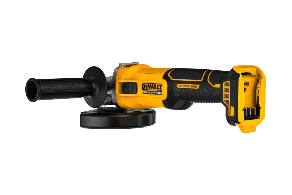 Акк.болгарка DCG407N-XJ без акк. и з/у DeWALT