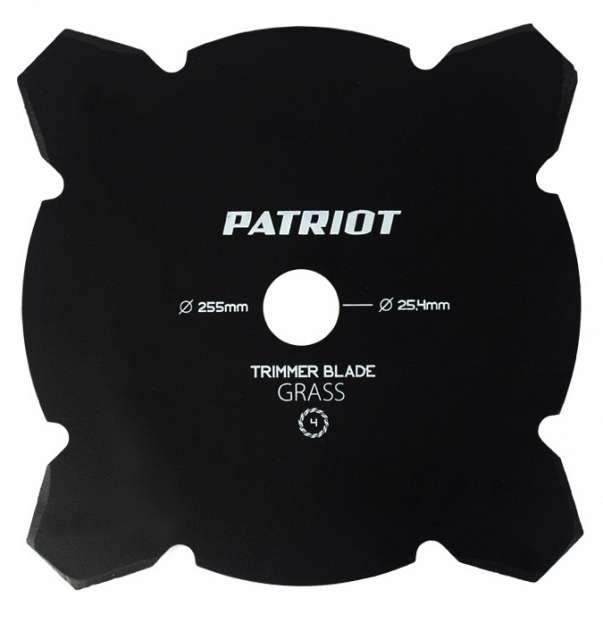 Нож TBM-4 255х25,4 4-лопаст PATRIOT 809115208