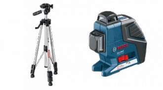 Лазер.нивелир GLL 3-80кор+BS 150 BOSCH 0601063306