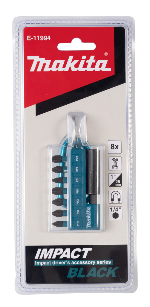 Набор бит Makita 8пр. E-11994
