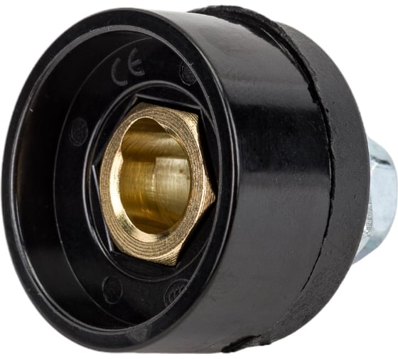 Разъем сварочный панельный 10-25 мм2 DX25 Solaris (мама) WA-2475 1шт.