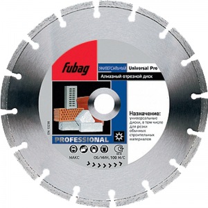 Алм.диск 230х22,2 Universal Pro FUBAG 12230-3