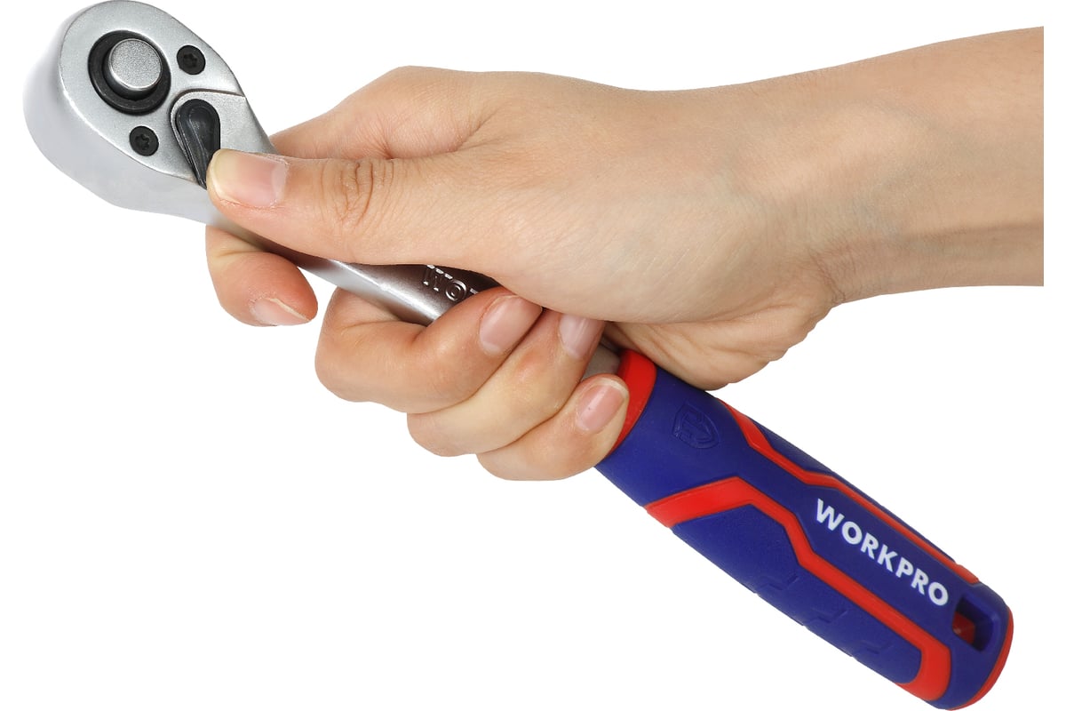 Трещотка 1/2" 45зуб Workpro WP271009