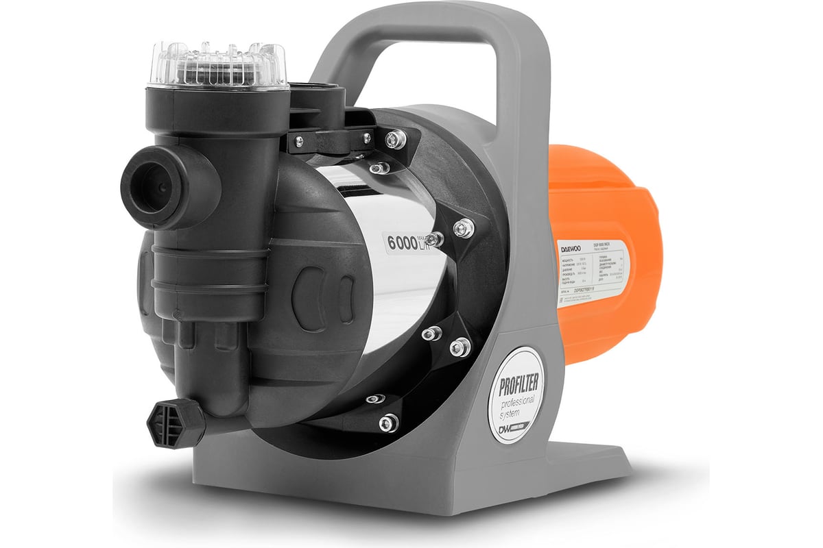 Насос садовый DAEWOO DGP 6000 inox