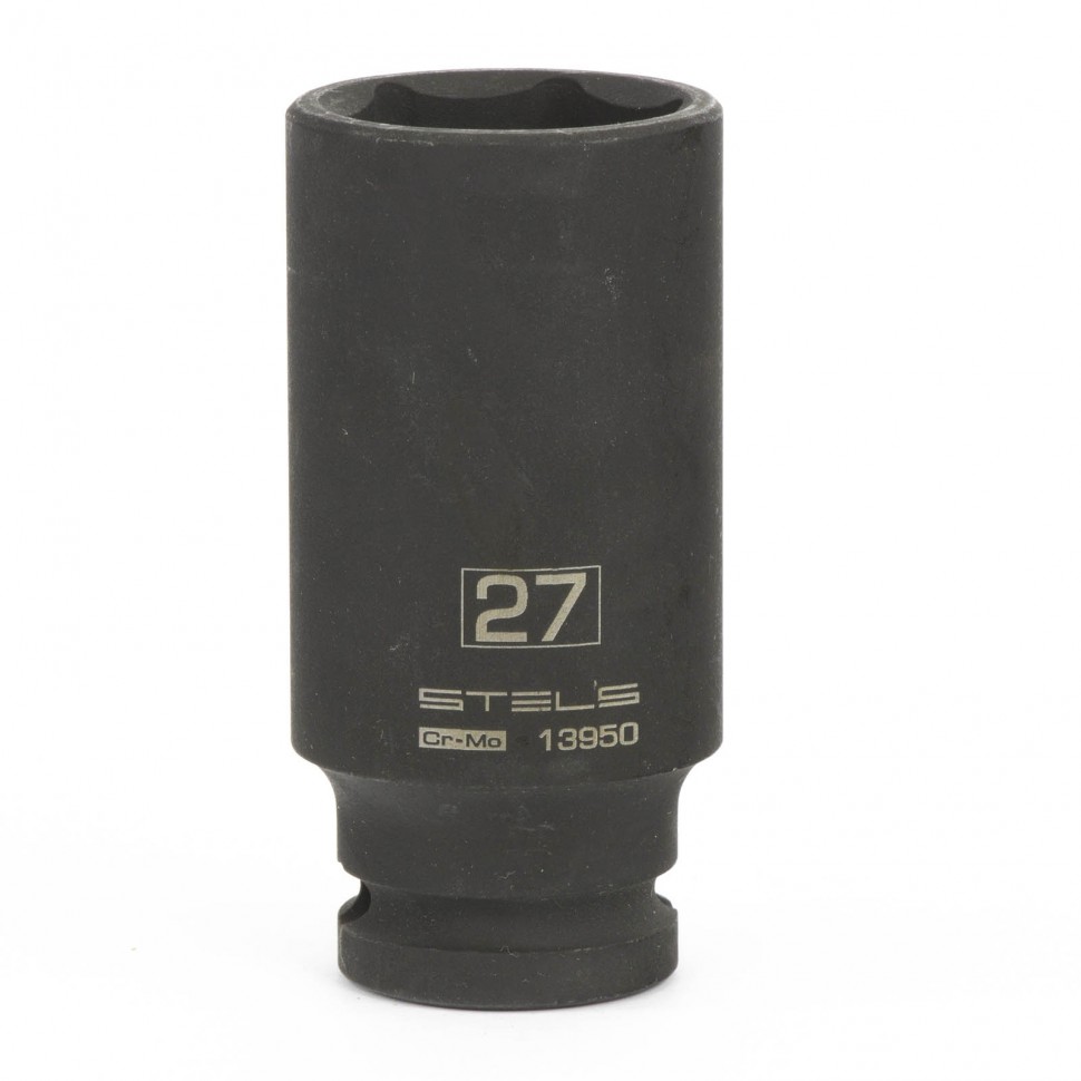 Головка 6гр 1/2"х 27 уд. удлин.Stels 13950
