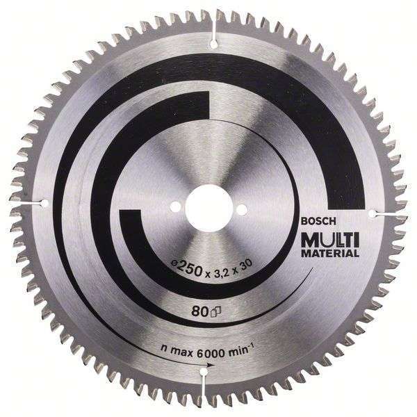 Диск пильный 250х30 80z MULTIMATER BOSCH 2608640516