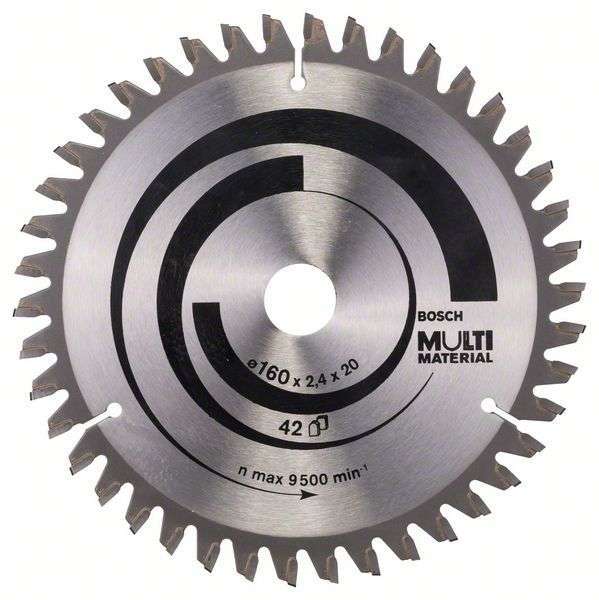 Диск пильный 160х20/ 42z MULTIMATER BOSCH 2608640503