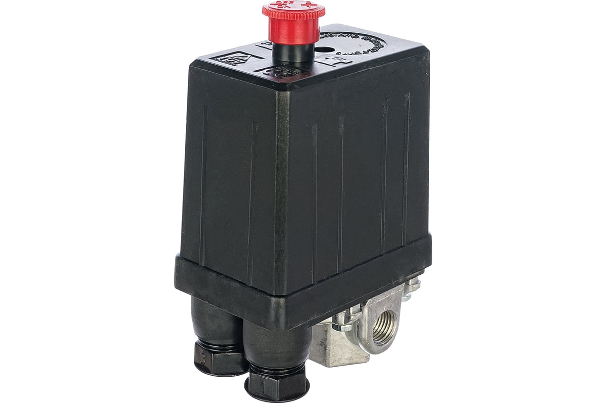 Переключатель давления PS-002(однофазн12бар 1х3/8" 3х1/4" внутр.резьб.) 210002