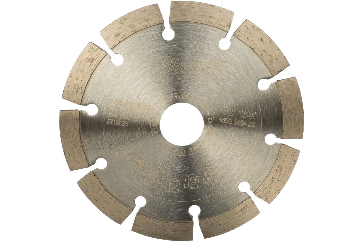 Алм. диск DU 125 Milwaukee 4932399522