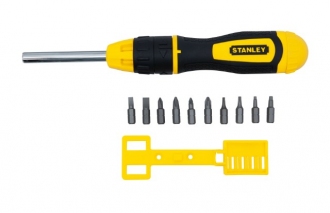 Отвертка Stanley 0-68-010 (10) реверс  "MultiBit"