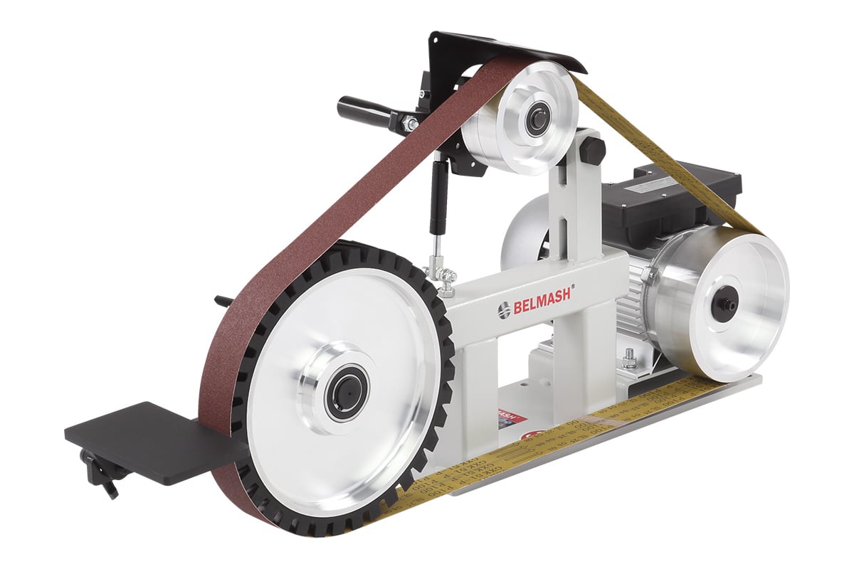 Ленточный шлифовальный станок BGM-822 BELMASH (S351A)