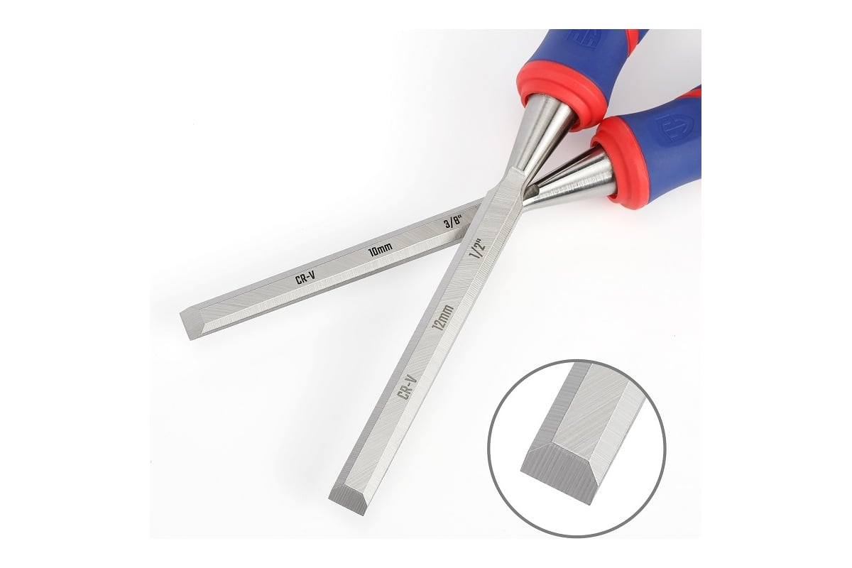 Стамеска-долото Workpro 12мм CR-V WP243006