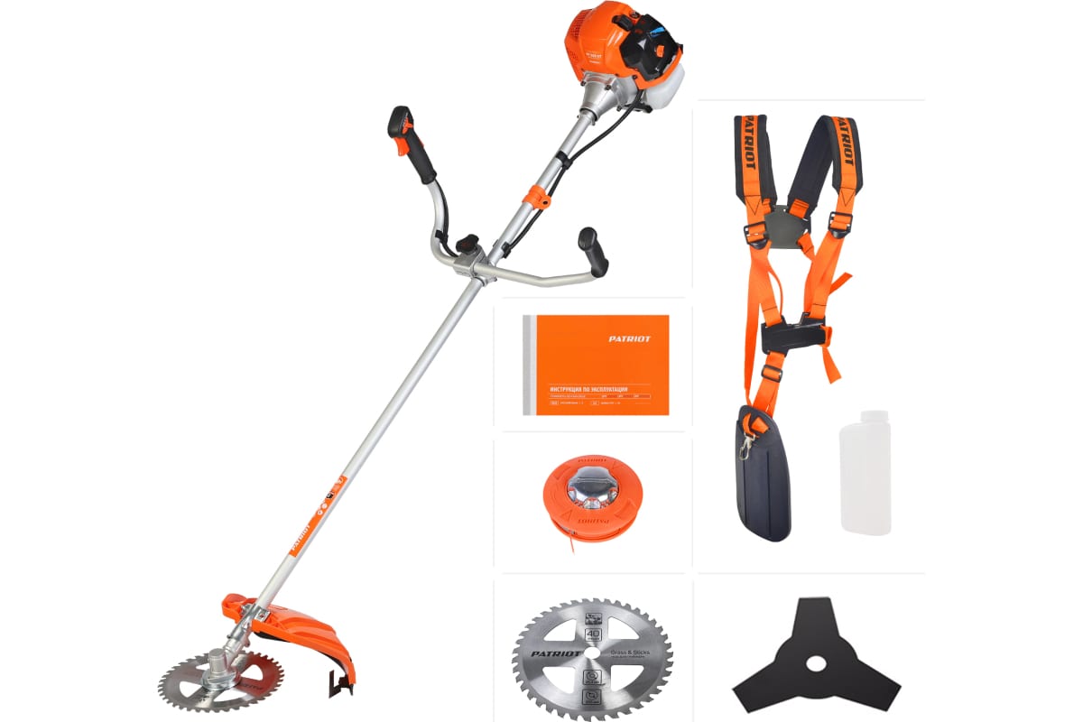 Бензотриммер PT555 XT(1+1) PATRIOT 250106231