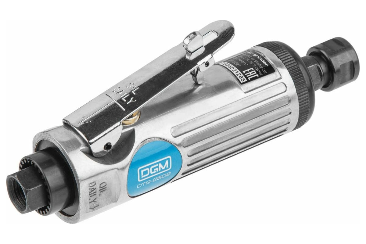 Пневмошлифмашина прямая (компл. шарошек, кейс) DGM DTG-2502 