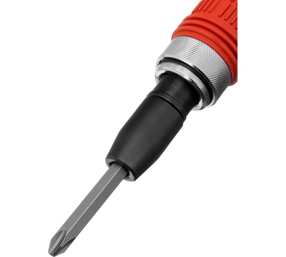 Отвертка ударно-поворот.1/2",набор бит 6шт обрезин.бокс MATRIX 11579