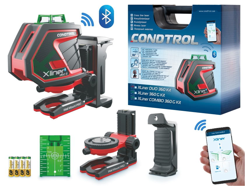 Лаз.нивелир XLiner 360G Kit CONDTROL 1-2-408