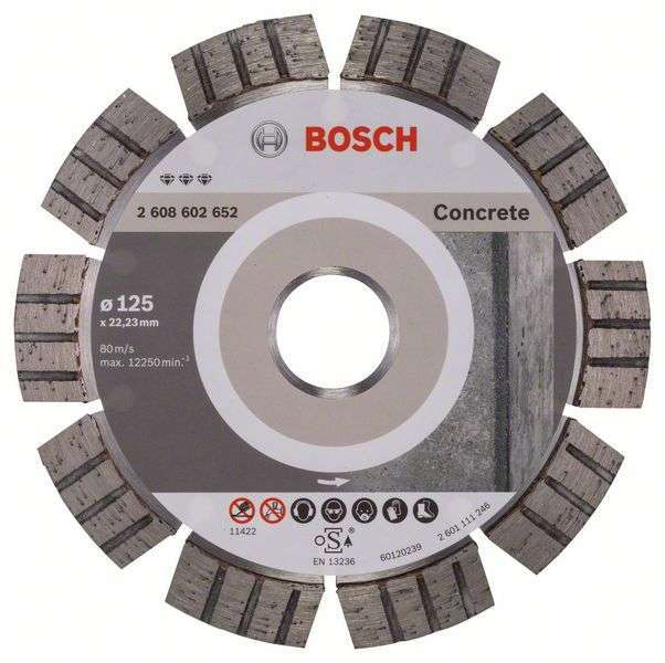 Алм.диск 125х22,2 Bf Concrete BOSCH 2608602652