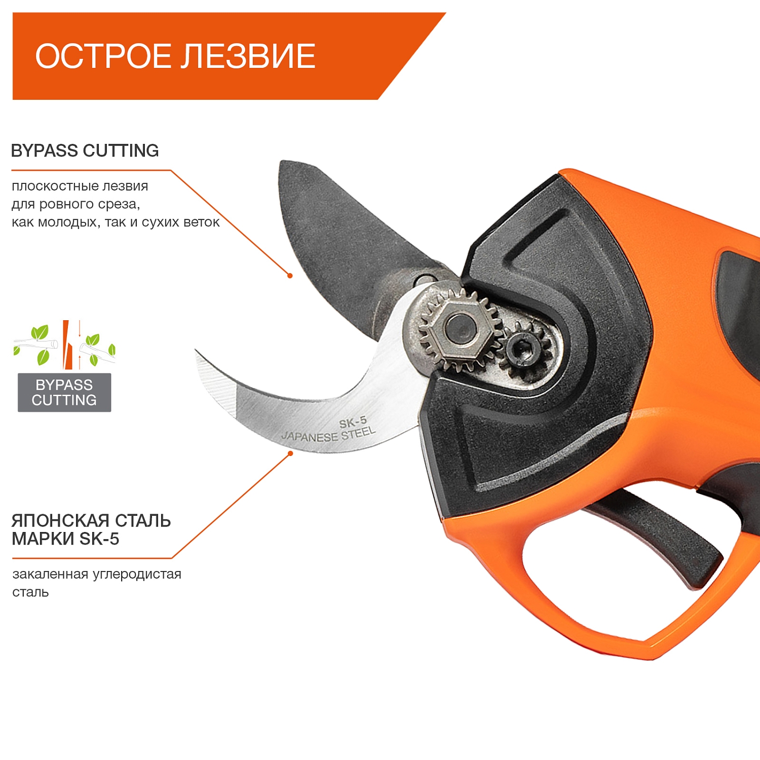 Секатор акк. DAGP 3216LiSET DAEWOO 