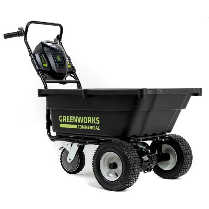 Тележка садовая акк. самоход. 106 л. 82GC без акк. и з/у GreenWorks 7400607