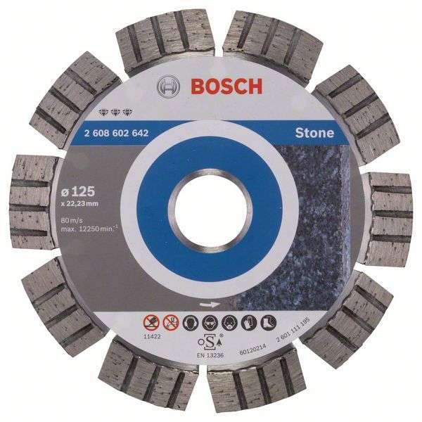 Алм.диск 125х22,2 Bf Stone BOSCH 2608602642